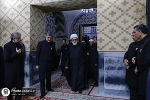 عزاداری ایام پایانی ماه صفر در حرم مطهر رضوی-3