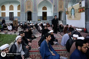 حضور تولیت آستان قدس رضوی در مدرسه دارالعلم