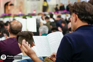 مراسم احیا شب بیست و سوم ماه مبارک رمضان در حرم مطهر رضوی-1