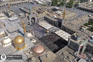 آیین آغاز سال تحصیلی مدارس در حرم مطهر رضوی
