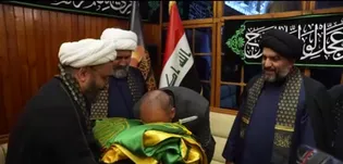 حضور کاروان خدام رضوی در حرم امام موسی بن جعفر(ع) در کاظمین