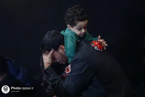 عزاداری دهه فاطمیه در موسسه جوانان آستان قدس رضوی