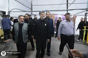 بازدید قائم مقام تولیت آستان قدس رضوی از مواکب خدمت&zwnj;رسان دهه آخر صفر