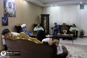 دیدار تولیت آستان قدس رضوی با خانواده شهدا و جانبازان