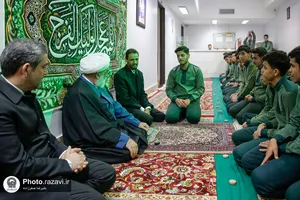حضور تولیت آستان قدس رضوی در آسایشگاه خدمات فرش