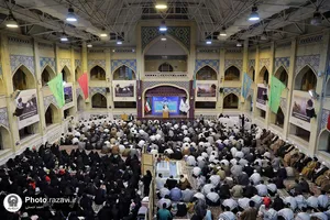جشن تلبس طلاب حوزه علمیه خراسان رضوی