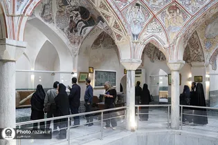 بازدید پرستاران بیمارستان منتصریه مشهد از مجموعه‌های فرهنگی حرم مطهر رضوی