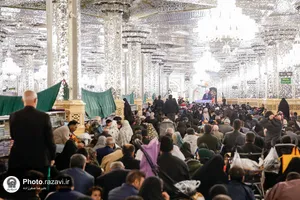 مراسم احیا شب بیست و سوم ماه مبارک رمضان در حرم مطهر رضوی-1