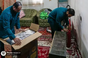 فعالیت جهادی خدام حرم مطهر رضوی