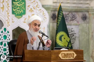 مراسم شب میلاد امام حسن مجتبی علیه السلام در حرم مطهر رضوی