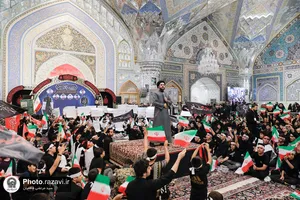 ویژه برنامه احلی من العسل در حرم مطهر رضوی