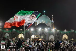 مراسم تحویل سال 1403 در حرم مطهر رضوی - 1