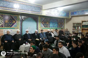 حضور تولیت آستان قدس رضوی در مدرسه علمیه امام خمینی (ره) مشهد