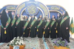 دختران رضوی با برگزاری محفل قرآنی میلاد امام مهربانی‌ها را جشن گرفتند