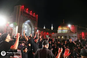 عزاداری هیئت های مذهبی سراسر کشور در حسینیه حرم