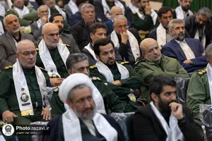 دیدار تولیت آستان قدس رضوی با فرماندهان، پاسداران و بسیجیان سپاه امام رضا(ع)