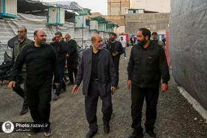 بازدید مدیرعامل بنیاد کرامت رضوی از مواکب دهه آخر صفر