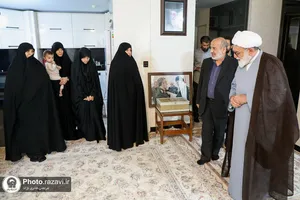 دیدار تولیت آستان قدس رضوی با خانواده شهدای جنگ ١٢ روزه - 2