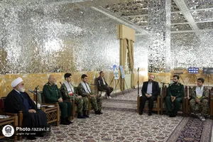 دیدار فعالان بسیج دانش&zwnj;آموزی شهرستان مشهد با تولیت آستان قدس رضوی