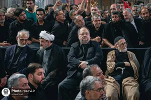 مراسم بزرگداشت رهبر شهید انقلاب اسلامی از سوی رهبر معظم انقلاب