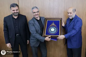 مراسم تکریم و معارفه مدیر کانون های خدمت رضوی