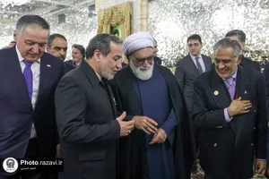 دیدار شرکت کنندگان بیست و هشتمین اجلاسیه سازمان اکو با تولیت آستان قدس رضوی-1
