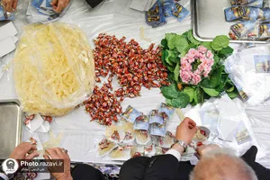 بسته&zwnj;بندی نبات متبرک حضرت