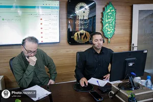 پاسخگویی تلفنی فرمانده یگان صیانت حرم مطهر رضوی به مخاطبان سامانه ۱۳۸
