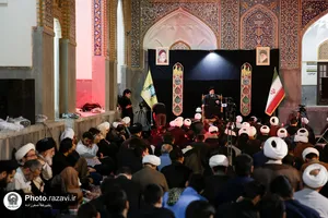 عزاداری شب شهادت امام سجاد علیه&zwnj;السلام در مدرسه دارالعلم