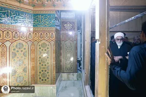 بازدید تولیت آستان قدس رضوی از پروژه رواق زیرسطحی امام حسین علیه&zwnj;السلام