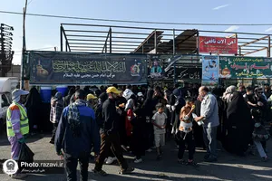 بازدید خبرنگاران از مواکب آستان قدس رضوی