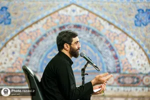 عزاداری دهه دوم محرم در حرم مطهر رضوی