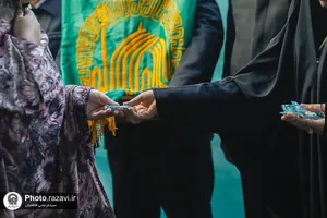 حضور خدام حرم مطهر رضوی در زندان مشهد