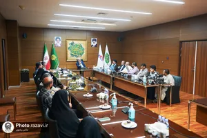 بازدید واقفین و ناذرین از بیمارستان رضوی