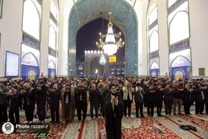 آیین معنوی اعتکاف در حرم مطهر رضوی-1
