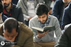 آیین معنوی اعتکاف در حرم مطهر رضوی-2