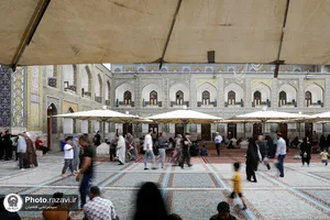سایه بر سر زائران امام مهربانی