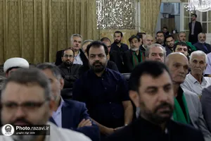 دیدار ستایشگران، شاعران آیینی و مسئولان هیئات مذهبی مشهد با تولیت آستان قدس رضوی