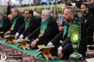 مراسم خطبه خوانی صبح میلاد امام رضا علیه&zwnj;السلام