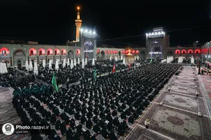 مراسم شام غریبان امام حسین علیه السلام