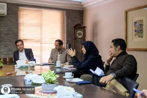 دیدار مدیران دانشکده&zwnj;های هنری کشور با مدیر موسسه آفرینش&zwnj;های هنری آستان قدس رضوی