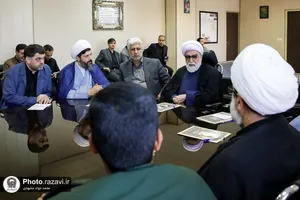 دیدار تولیت آستان قدس رضوی با خانواده جانباختگان حادثه معدن طبس