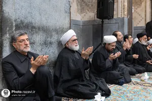 عزاداری ایام پایانی ماه صفر در حرم مطهر رضوی-1