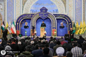 بزرگداشت سومین سالگرد شهادت سردار سلیمانی در حرم مطهر رضوی - 2