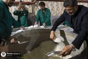 بازدید قائم مقام تولیت آستان قدس رضوی از مواکب خدمت رسان به زائرین پیاده
