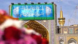 گل آرایی حرم مطهر رضوی ولادت امام جواد (ع)