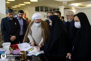 دیدار تولیت آستان قدس رضوی با دختران مرکز شکوه مهر