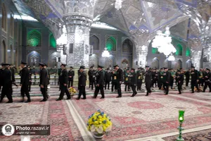 مراسم خطبه خوانی صبح میلاد امام رضا علیه&zwnj;السلام