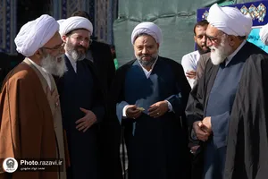 دیدار تولیت آستان قدس رضوی با طلاب مدرسه علمیه گوهرشاد