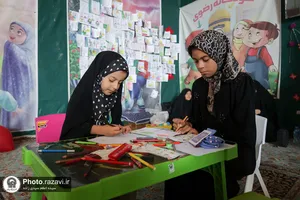 دوخت لباس و عروسک در خیاط خانه حرم مطهر رضوی